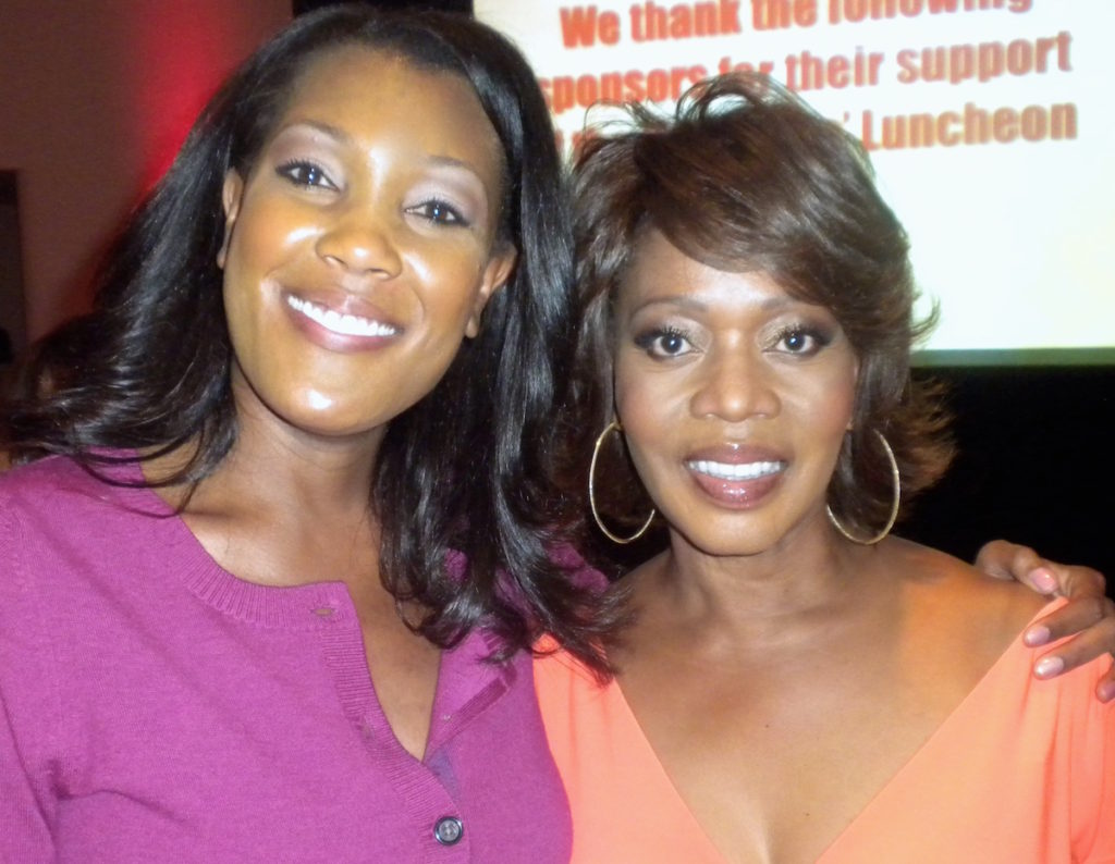 Misty Monroe and Alfre Woodard