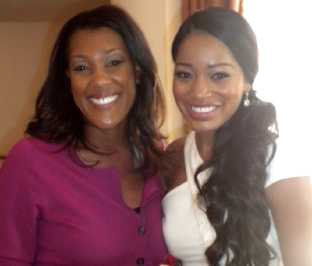 Misty Monroe and Keke Palmer